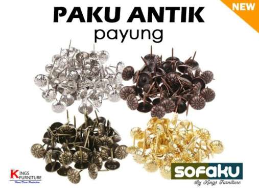 Paku Payung - Paku Pines Sofa Hias - Paku Bunga - Paku Antik Sofa SILVER