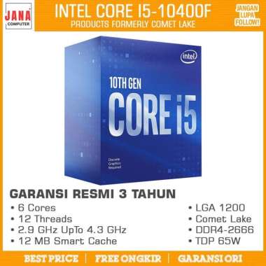 INTEL CORE i5 10400F BOX