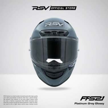 RSV HELLMET - FFS21 PLATINUM GREY GLOSSY M