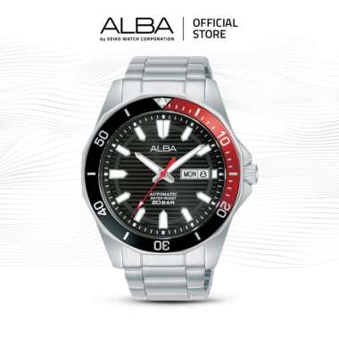 ALBA Jam Tangan Pria AL4457 Automatic Stainless Steel Watch