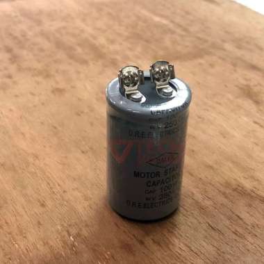 Capasitor 100uF - 250V Starting Kapasitor 100 uF 250Volt 250 V Volt
