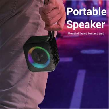 KISONLI Speaker S13 Bluetooth 5.0 8W RGB Light Rhyme 1200 mAH