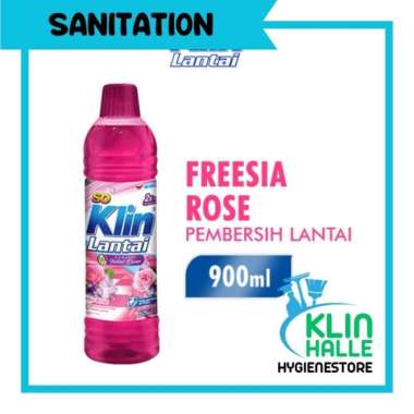 SOKLIN Pembersih Lantai Botol 900ML Rose