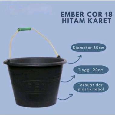 EMBER COR / EMBER PLASTIK 18 / EMBER HITAM