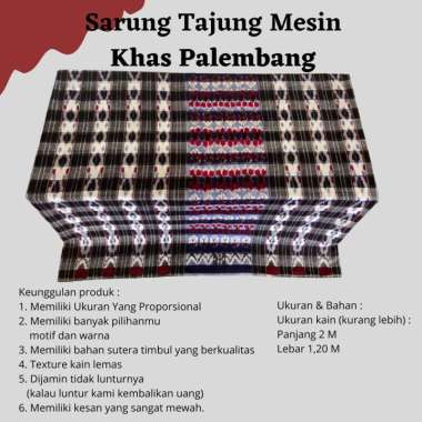 Songket PaSH - Sarung Tajung Premium Palembang Berbagai Motif Motif 3