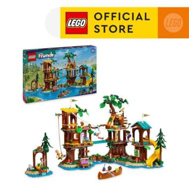 LEGO Friends 42631 Adventure Camp Tree House (1128 Pieces), Mainan Anak Perempuan, Building Block, T
