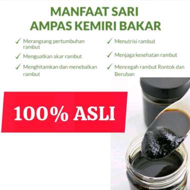 Sari Ampas Minyak Kemiri Bakar Ori Hampas Kemiri Perawatan Rambut Minyak Kemiri Bakar Hitam