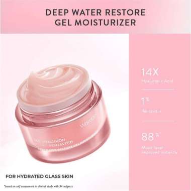 Wardah Gel Moisturizer All Variant - 30g Hyaluron