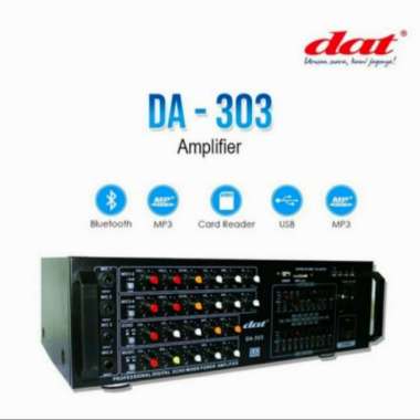 Amplifier DAT DA-303 Ampli Super Karaoke Ampli Bluetooth GARANSI RESMI