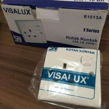 Visalux saklar AC / Engkel / Seri / Triple / Stop Kontak IB Tanam Vyba AC Engkel