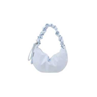 CARLYN BABE BAG MEDIUM LIGHT BLUE 100% Authentic