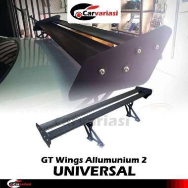 SPOILER GT WING ALLUMUNIUM 2 BAR UNIVERSAL