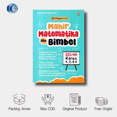Buku Mahir Matematika ala Bimbel SD/MI Kelas 4,5, 6