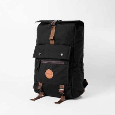 RCKLS. Tas Backpack Ransel Cordura Black Brown I Unisex