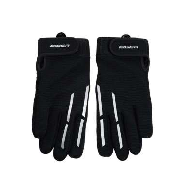 EIGER DAILY RIDING GLOVE FULL 1.0 L Black