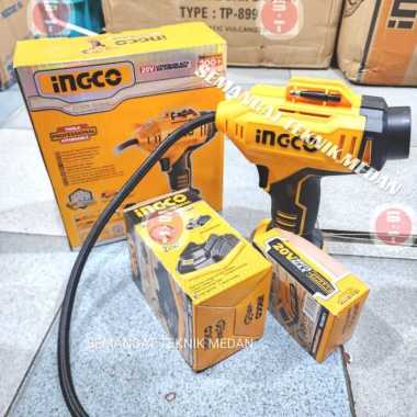 CACLI2018 CORDLESS KOMPRESOR ANGIN MINI POMPA BAN 150PSI 20V 2AH INGCO