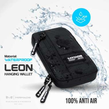 Leon Hanging Wallet - Tas Selempang Pria Tas Hp Dompet Waterproof - Tas Slingbag Kecil Mr Mads