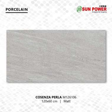 Granit Lantai Matt - Cosenza Perla 120x60 | Sun Power