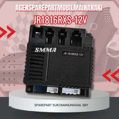 Receiver+Remot Control JR1816RXS-12V Mobil Mainan Aki Anak PMB, Unikid, Pliko Remot