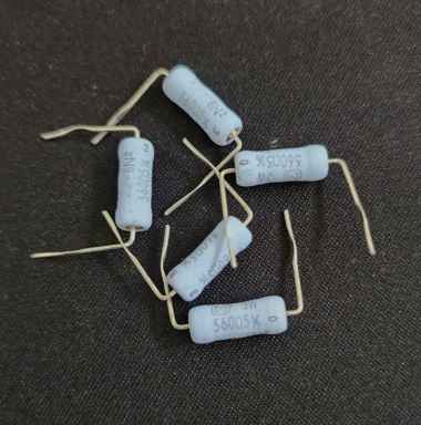 Resistor 560Ohm 560 Ohm 3W 5% Tolerance Matsushita - Harga per 5 pcs