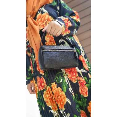 Dompet Wanita Pouch HP Kulit Sapi Asli Dompet murah Imut Hitam