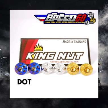 Baut Kepala Body Nmax 2020 Baut Probolt Thailand Stainless King Nut Dot Silver