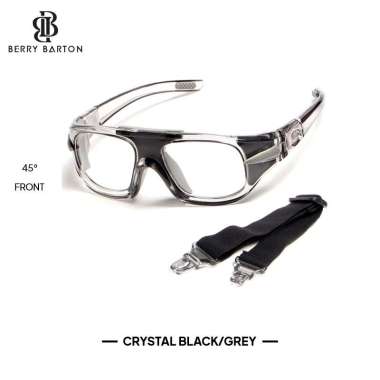 Berrybarton Kacamata Sport Half Round Plastic Anti Radiasi Blueray Photocromic 036 1.56 Anti Blueray