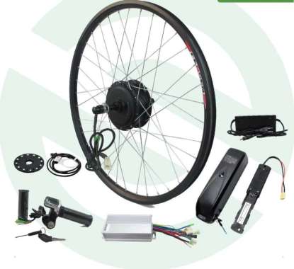 Ebike Kit Dinamo motor bldc 48v500w sepeda listrik jeruji 36hole