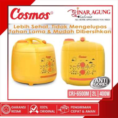 COSMOS CRJ- 6500 /CRJ 6500 M RICE COOKER HARMOND 2 LITER - MATAHARI
