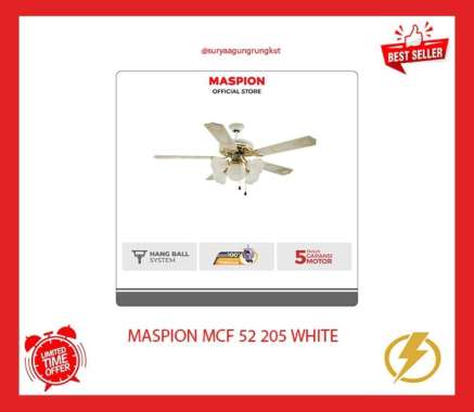KIPAS ANGIN CEALING FAN MASPION BALING-BALING 5 MCF 52 - 205 (WHITE)