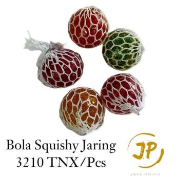 MAINAN ANAK BOLA SQUISHY JARING