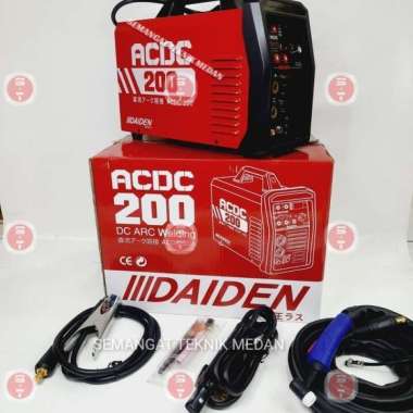 ACDC200 MESIN TRAFO LAS ARGON AC/DC STAINLESS DAIDEN TIG-200 ACDC 200