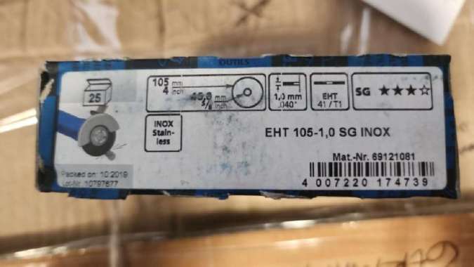 Pferd Batu Gerinda Mata Potong Besi 4 Inch X 1 MM Cutting Disc Inox 4"