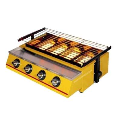 ROASTER GAS GETRA ET-K222 ROASTER 4 TUNGKU ALAT PEMANGGANG BBQ SOSIS