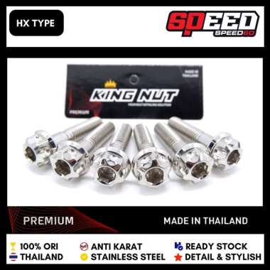 Baut Dudukan Step Kiri Suzuki Satria Hiu Lumba Satria 2tak 2 Tak Baut Probolt Thailand Stainless Kin