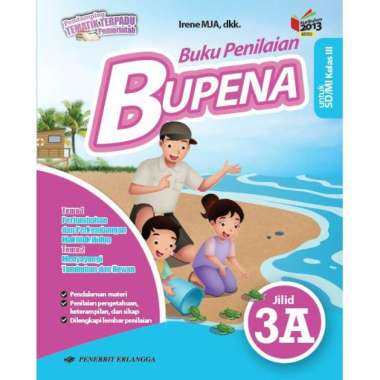 BUPENA SD KELAS 3A / 3B / 3C / 3D - ERLANGGA - IRENE M.J.A,DKK 3A