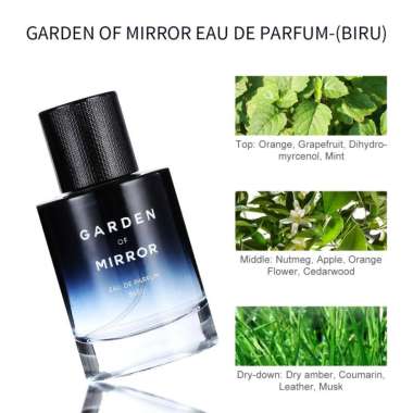 Parfum Pria MINISO Garden of Mirror Eau De Parfum 50ml Bleu (Biru)