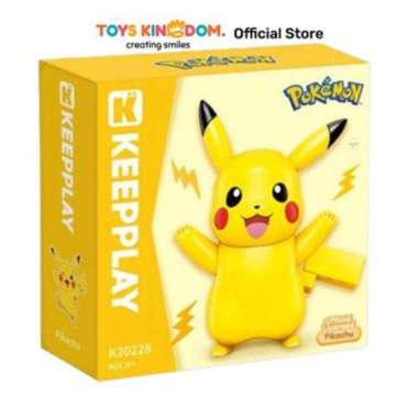 Toys Kingdom Keeppley Figure Pokemon Kuppy Pikachu