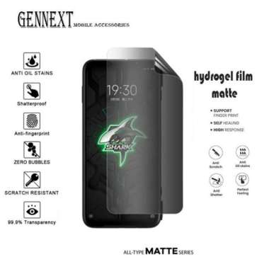ANTI GORES JELLY HYDROGEL MATTE BLACKBERRY KEYONE KEY ONE 2 LE FULL BB KEY 2 DEPAN