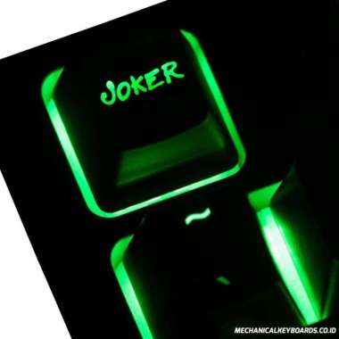 Joker ABS Backlit Keycap (Black)