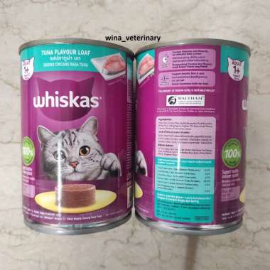 WHISKAS Makanan Kucing Basah Kaleng 400gr