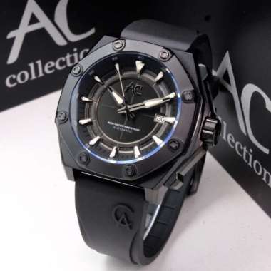 JAM TANGAN PRIA ALEXANDRE CHRISTIE AC9601 AC 9601 AUTOMATIC ORIGINAL GARANSI RESMI 1 TAHUN - silver