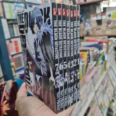 KOMIK THE BLACK DETECTIVE SET