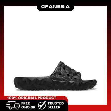 Crocs Classic Geometric Unisex Slide V2 209608001|Sendal Jalan Wanita Pria 38-39