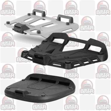 Base Plate Shad Terra Top Cases Box TR37 TR48 TR55 SH58 SH59 SH48 Aluminium Silve