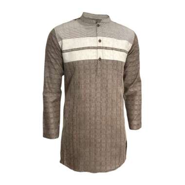 Redcliff Koko Kurta Pria Panjang Cokelat 6VK302001 XL