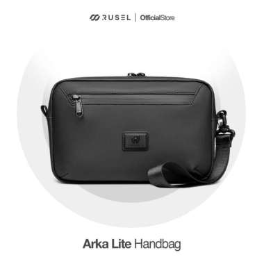 GRG - Handbag Arka Lite Tas Clutch Pria Multifungsi I Tas Tangan Pria Tahan Air Bahan Kulit PU Leather Premium