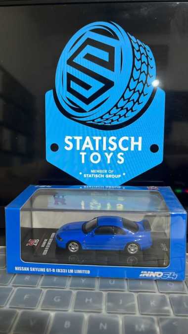 Inno 1/64 Nissan Skyline GT-R R33 LM Limited Blue Inno64