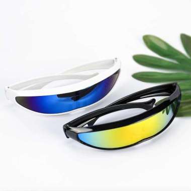 TRAFA Kacamata Pria Futuristic Sunglasses Anti-Reflective UV400 TF267 Kacamata Untuk Anak Perempuan 