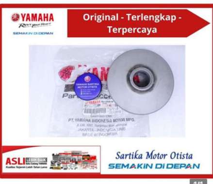 Original Secondary Sliding Sheave / Pulley cewean Yamaha Fazzio